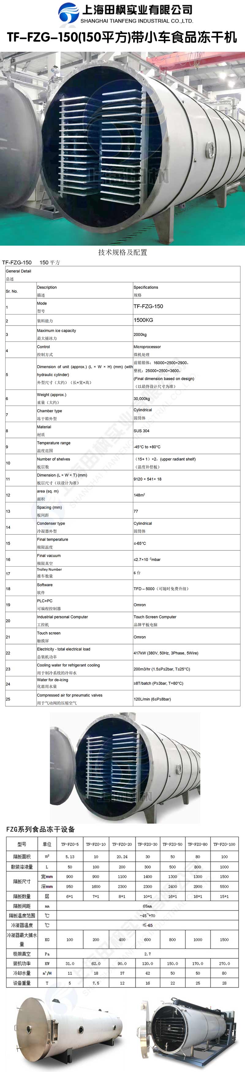 田楓TF-FZG-150(150平方)帶小車食品凍干機詳情圖.jpg